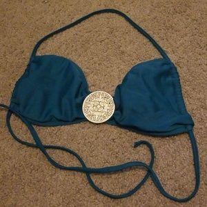 Spring medallion bikini top